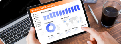 Reporting analytics dashboard | Mobile Marketing, LLC